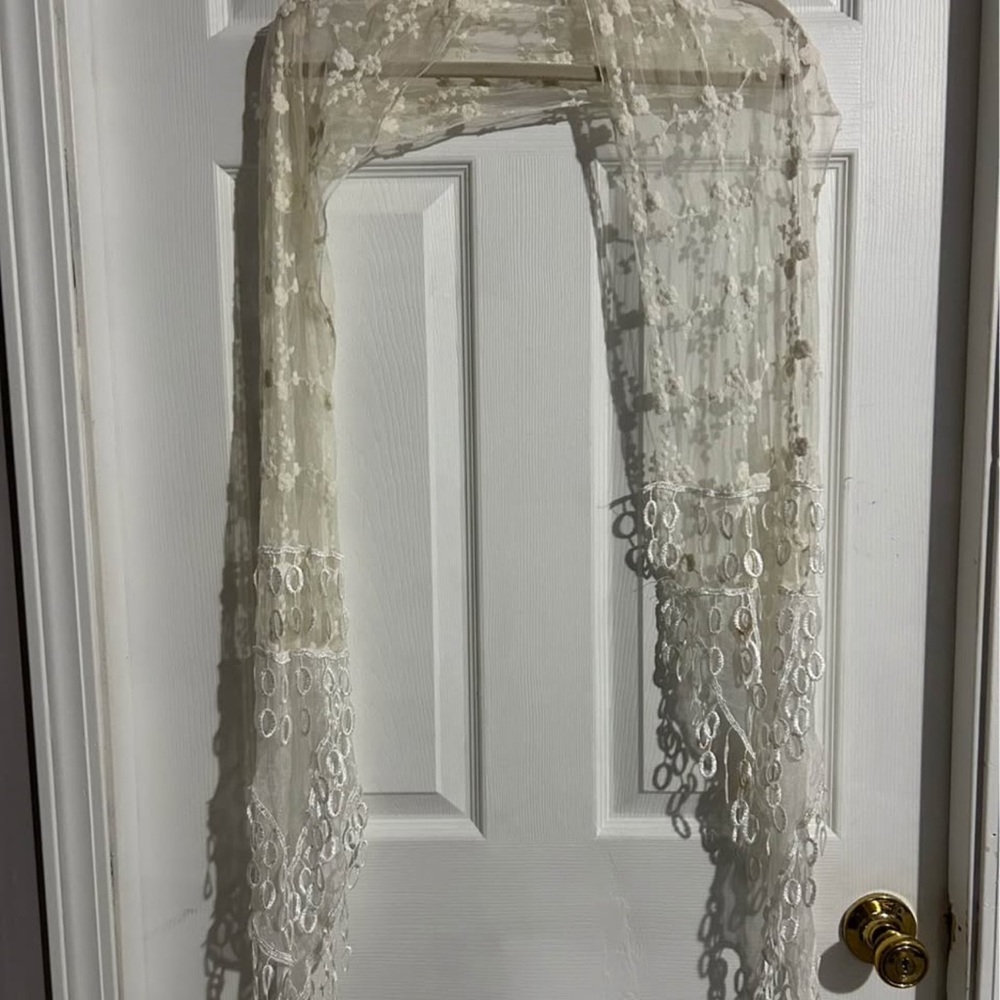 Elegant Lace Scarf